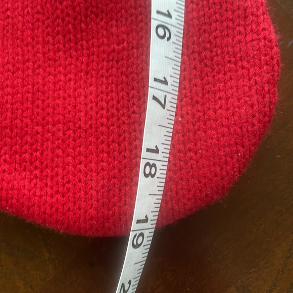 Holiday Sturdy Knit Merry Christmas Stocking W/ Soft Fuzzy Trim And Pom Poms - Picture 7 of 9